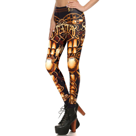 Legging Robot Steampunk