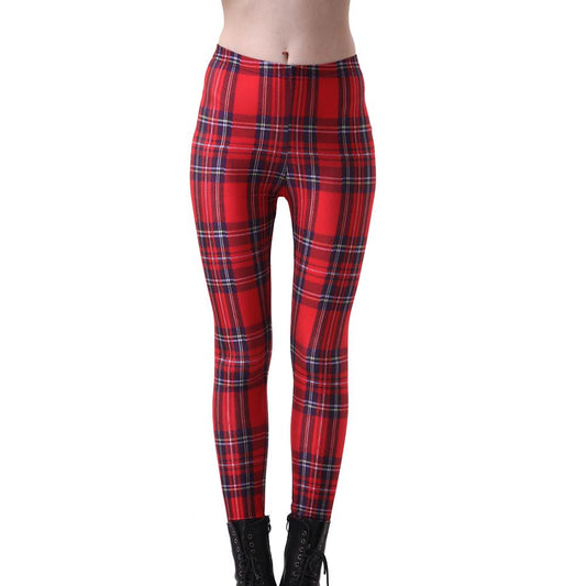 Legging Steampunk <br> Tartan