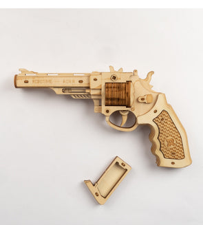 Maquette Arme en Bois - Revolver DIY
