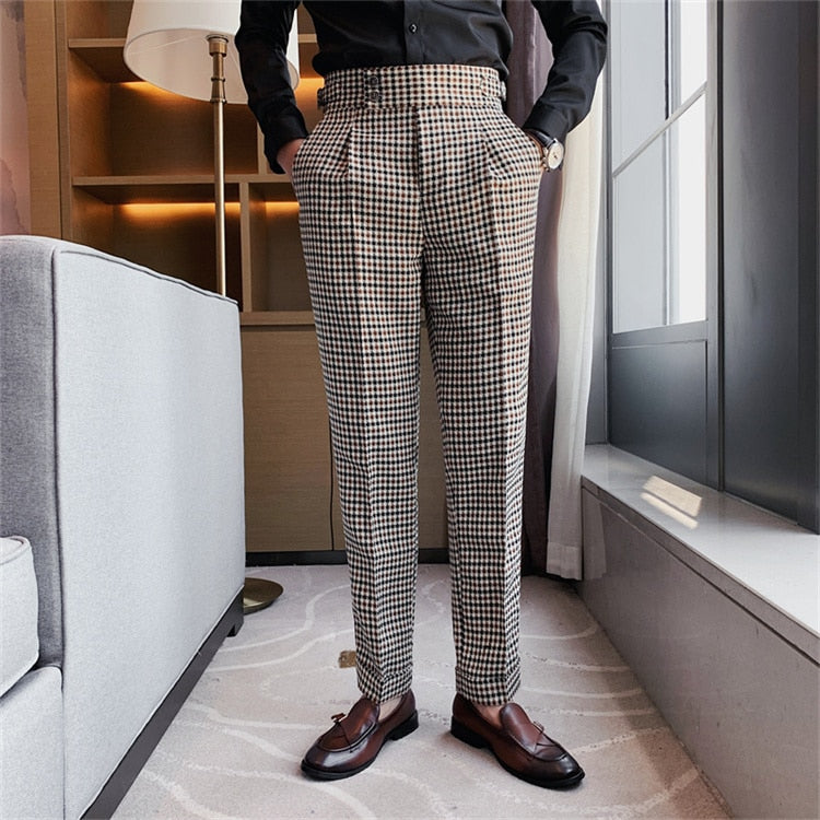 Pantalon Taille Haute Homme Vintage Victorien Steampunk Store