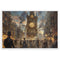 Peinture Tableau Steampunk — Voyage Temporel et Mécanique - Noir, Blanc