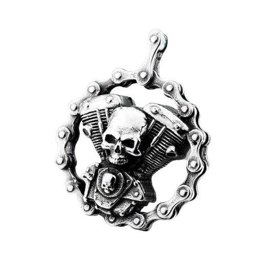 colgante de hombre motorista