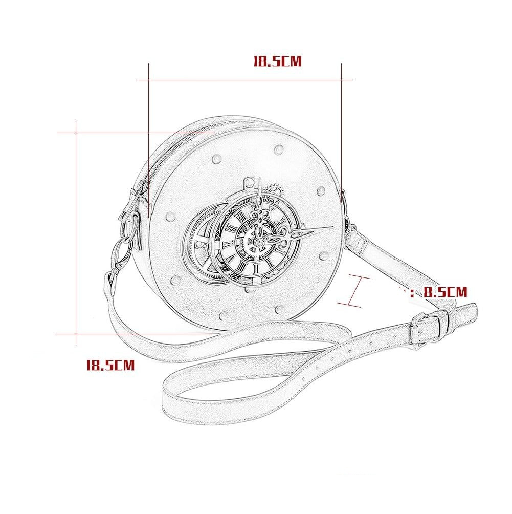 Petit Sac a Main Steampunk design et dimensions