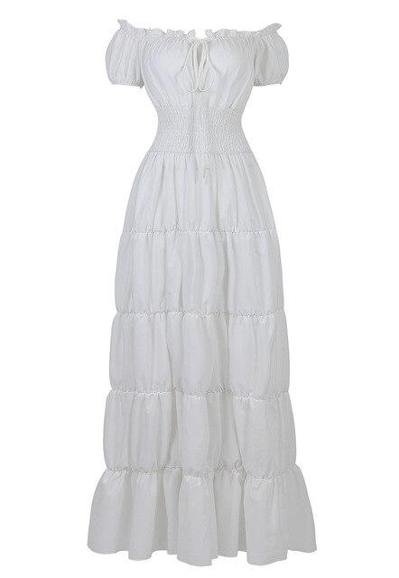 Robe Epoque Victorienne blanche