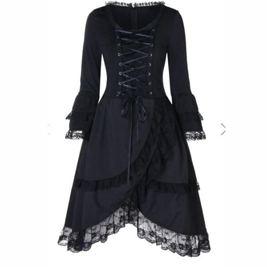 Robe Gothique Punk - Mary Shelley