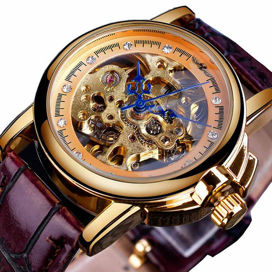 Montre Squelette <br> Steampunk Glamour