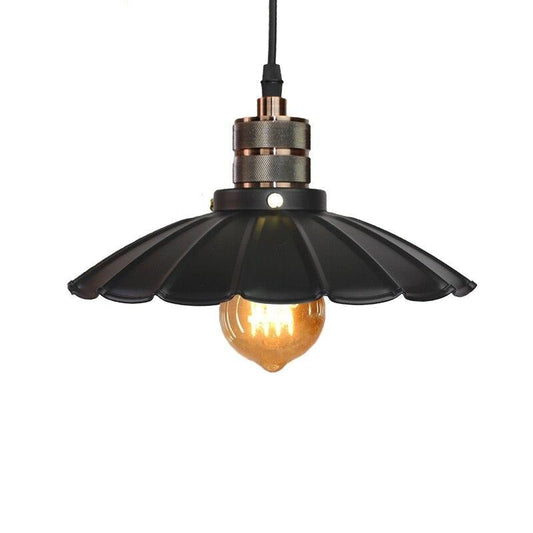 Lampe Steampunk <br> Suspension BlackFlower