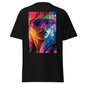 T Shirt Cyberpunk - Néon Girl