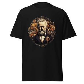 T Shirt Jules Verne - Steampunk Style