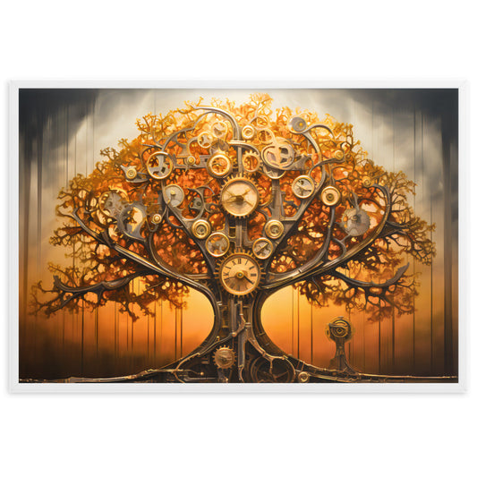 Tableau Arbre de Vie Steampunk