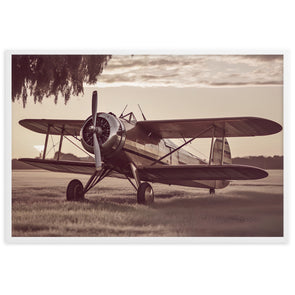 Tableau Avion Vintage