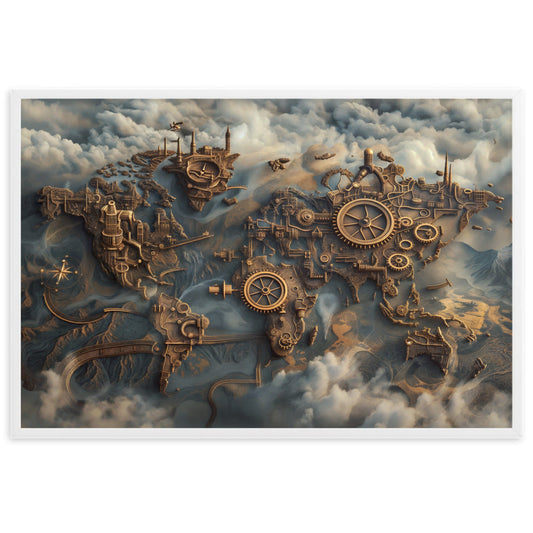 Tableau Monde Steampunk