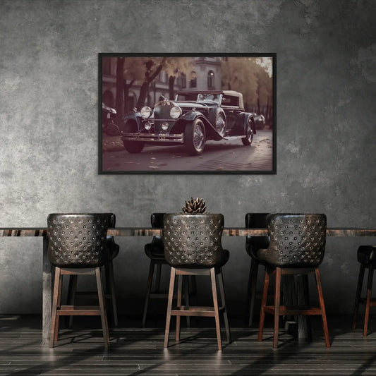 Vintage Car Painting