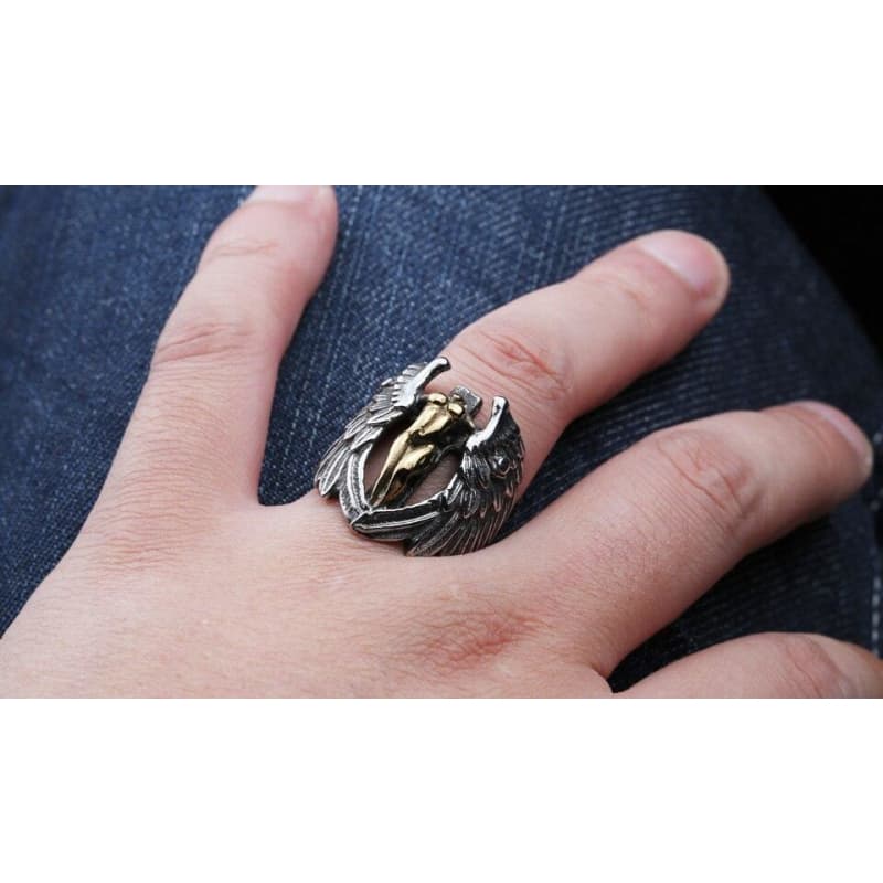 Bague Ange au doigt | Steampunk Store