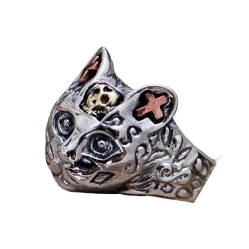 Bague Chat Argent | Steampunk Store