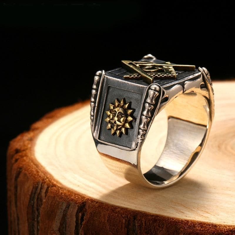 Bague franc best sale maçon argent