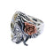 Bague Homme Argent Original | Steampunk Store