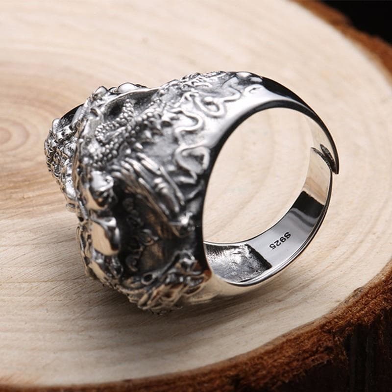 Bague Homme Gothique Argent 925