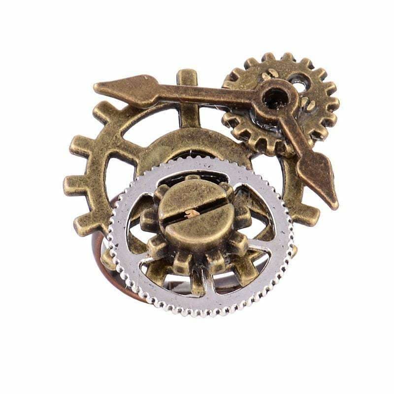 Bague Tempus Fugit - Steampunk Store