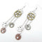 Boucles d Oreilles Chaînes Steampunk