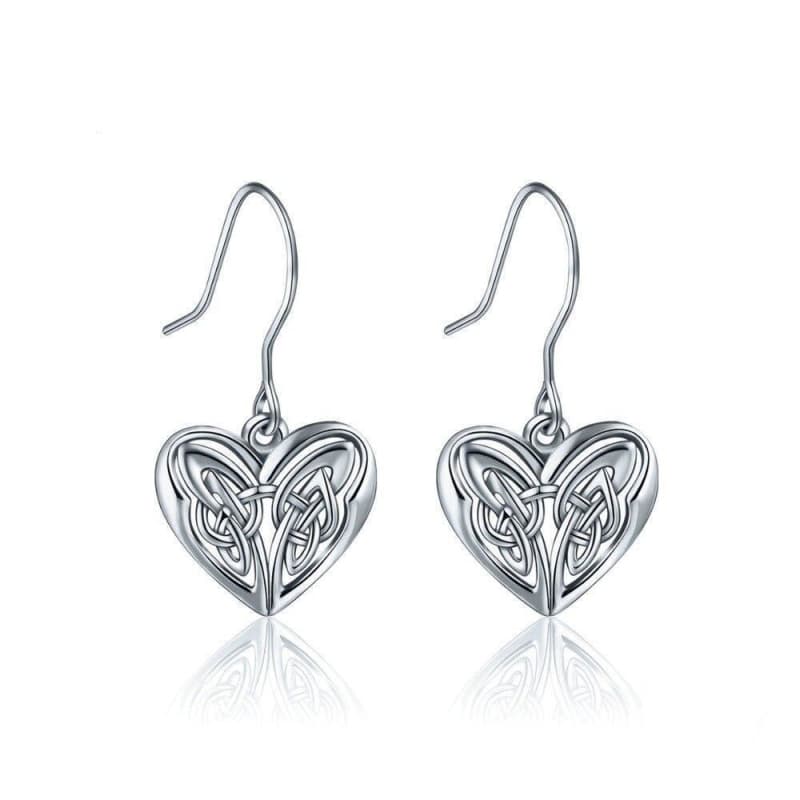 Boucles d Oreilles Coeur Argent