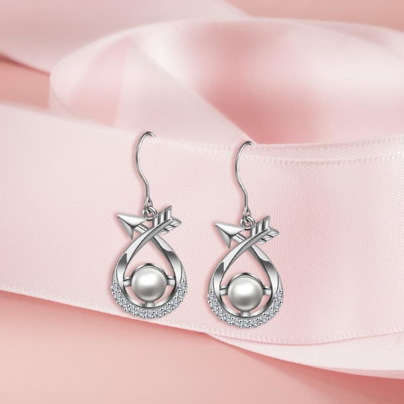 Boucles d Oreilles Fleche Argent présentation