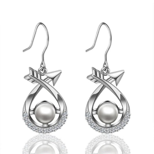 Boucles d Oreilles Fleche Argent