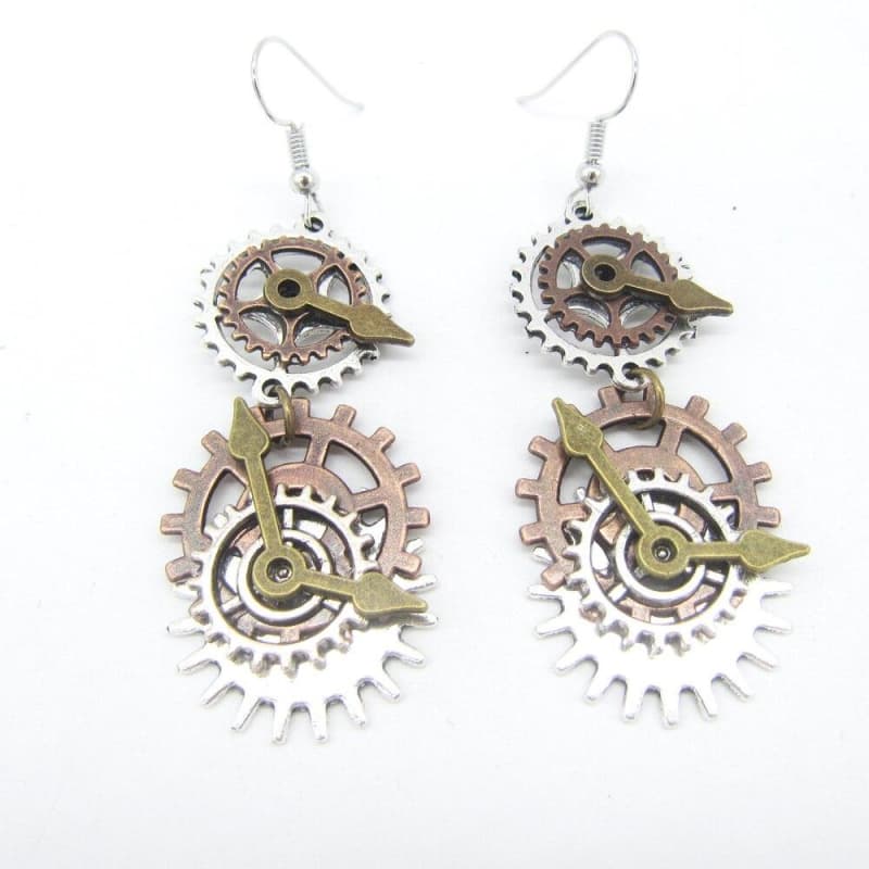 Boucles Steampunk Tempus Fugit