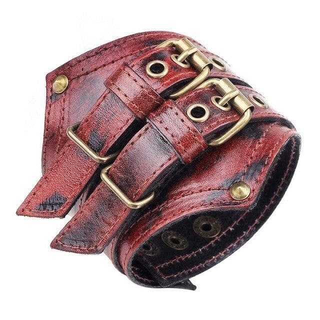 Bracelet Cuir Homme Rock & Steampunk | Steampunk Store