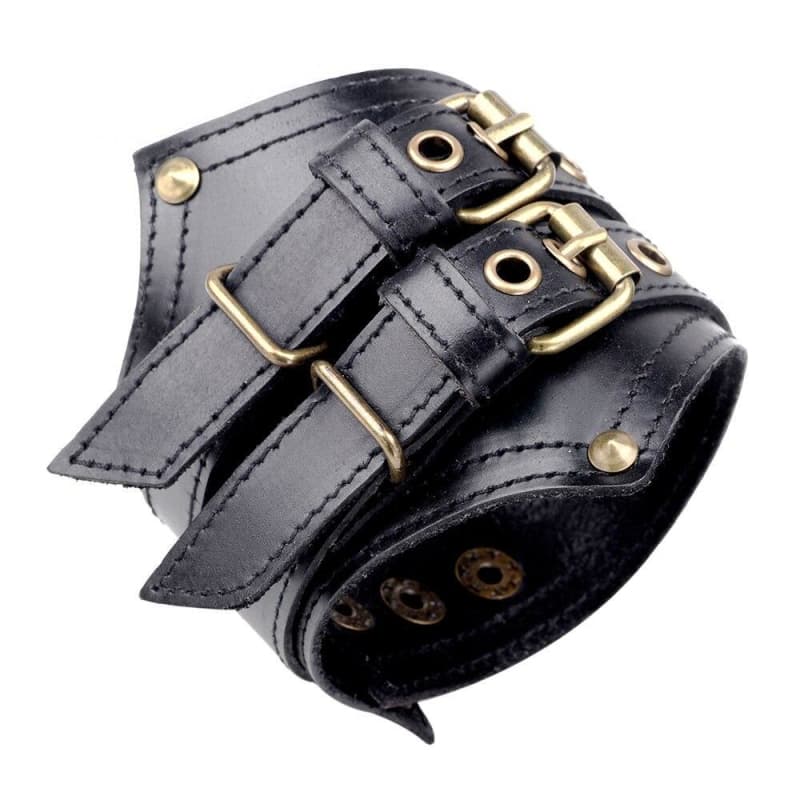 Bracelet Cuir Homme Rock | Steampunk Store