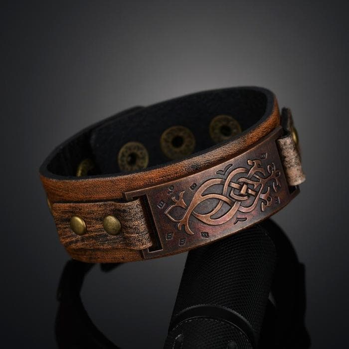 Bracelet De Force Celtique fond noir | Steampunk Store