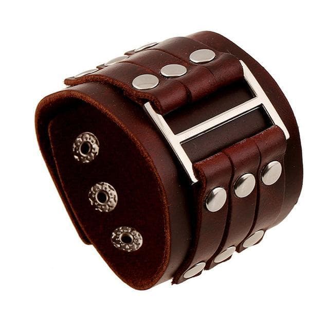 Bracelet De Force Cuir Homme | Steampunk Store