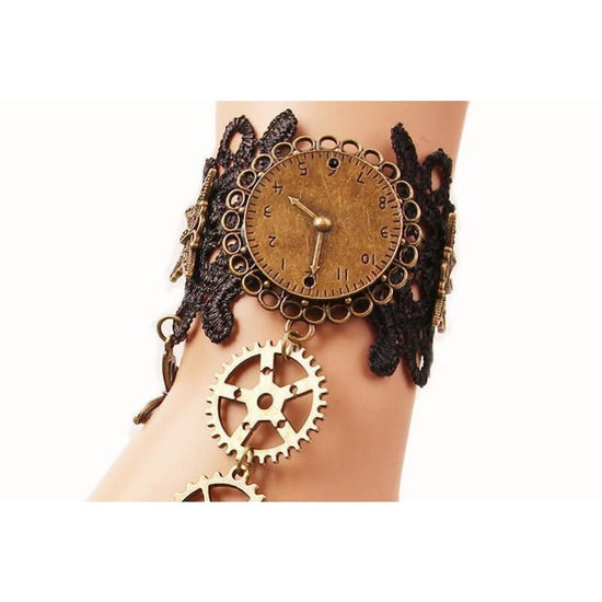 bracelet steampunk engrenages