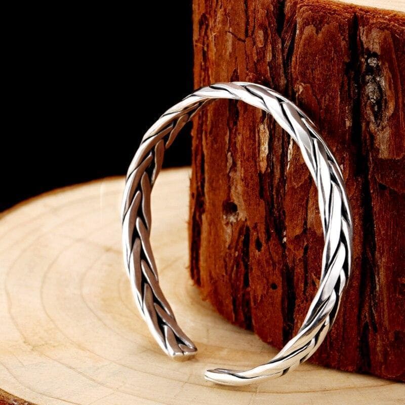 Yori - Men's rush bracelet Silver