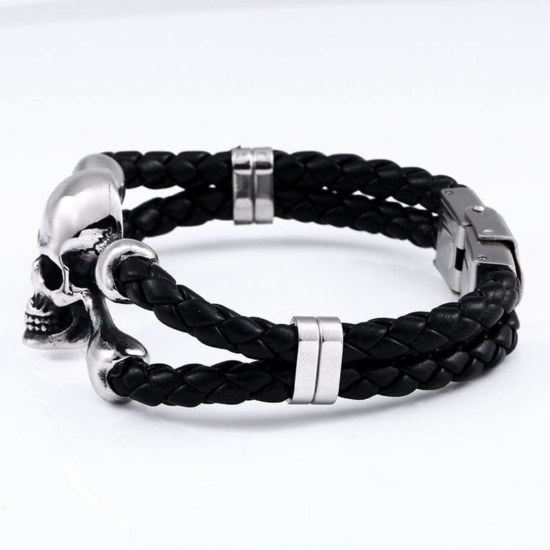 Bracelet Punk Homme de profil | Steampunk Store