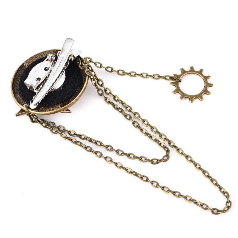 Broche Steampunk de derrière | Steampunk Store