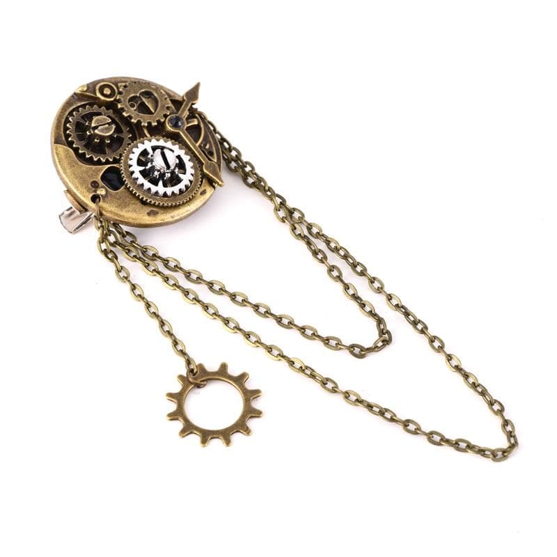 Broche à cheveux Steampunk | Steampunk Store