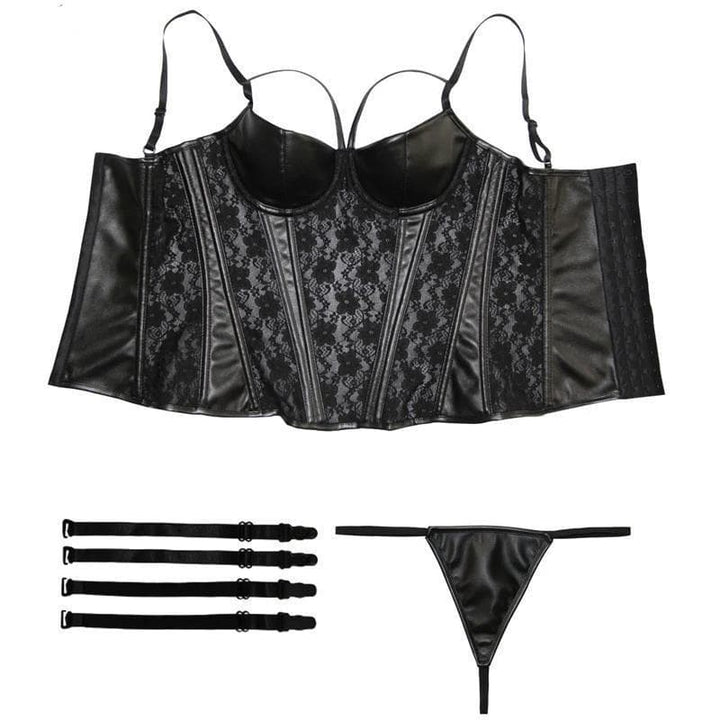 Odizli Corset Vintage Médiéval Steampunk Renaissance Gothique - Bustier Pour Femme XS à 6XL