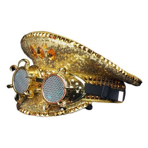 Casquette Avec Lunettes Steampunk | Steampunk Store