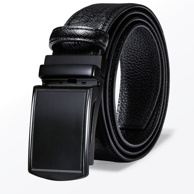 Ceinture Cuir Noir Homme