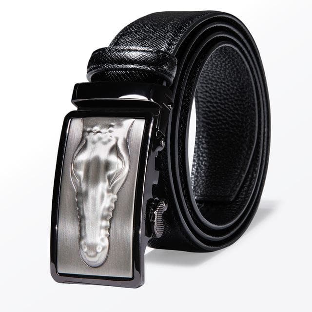 Ceinture Western Cuir Noir