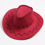chapeau cowboy femme rouge | Steampunk Store