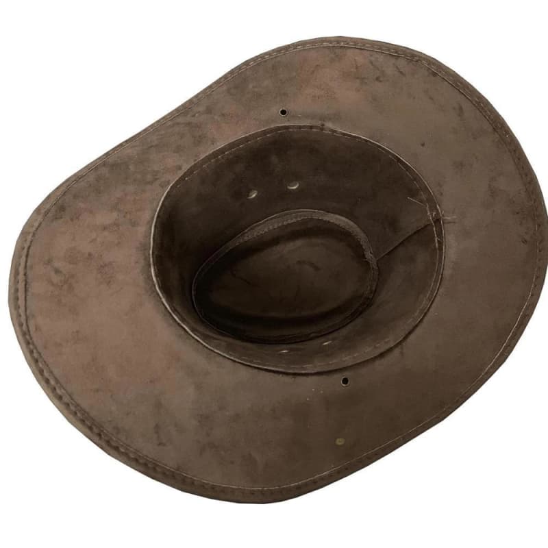 Chapeau Cowboy Steampunk vue intérieur | Steampunk Store