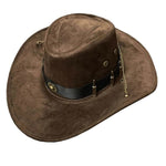 Chapeau Cowboy Steampunk de coté | Steampunk Store