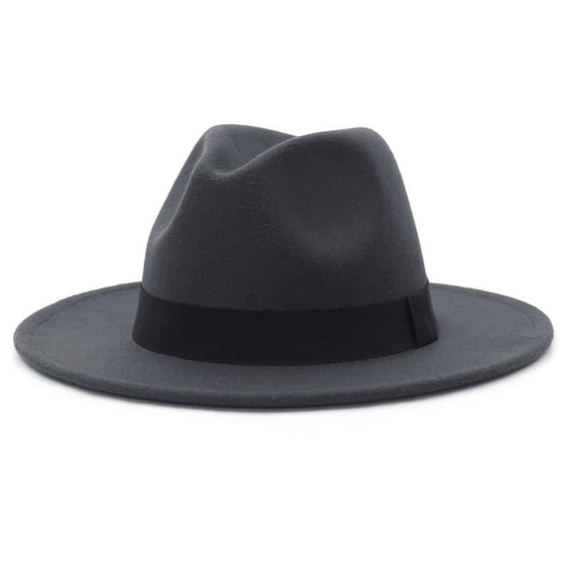 Chapeau Feutre Borsalino gris