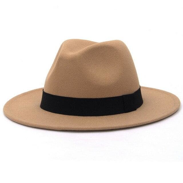 Chapeau Feutre Borsalino camel