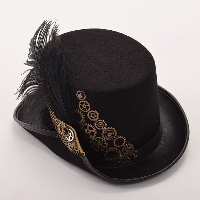 Chapeau Haut De Forme Femme sans rose | Steampunk Store