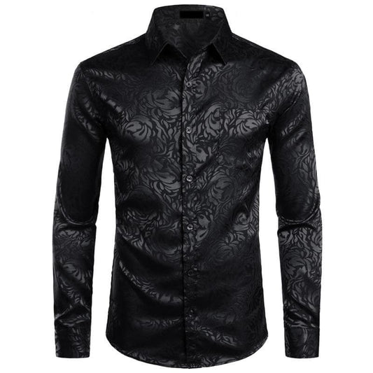 Chemise a Fleur Homme Vintage