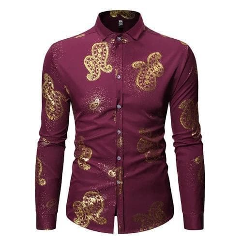 Chemise Steampunk Homme rouge | Steampunk Store