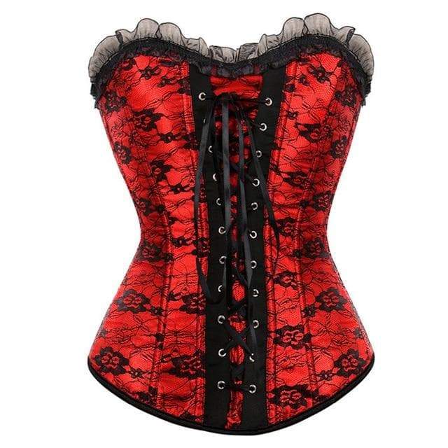 Corset Steampunk A Lacets